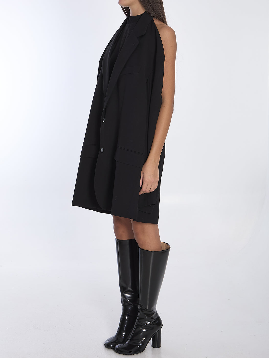 BALENCIAGA 36 suspended jacket dress 
