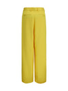wide-leg pants with all-over jacquard pattern