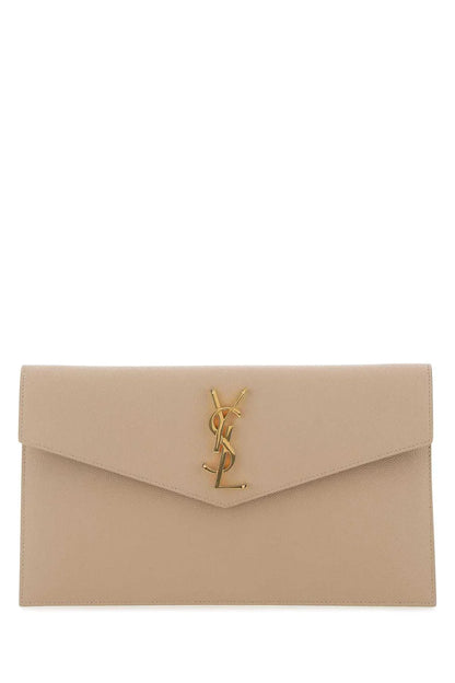 saint-laurent-uptown-beige-grained-leather-pouch