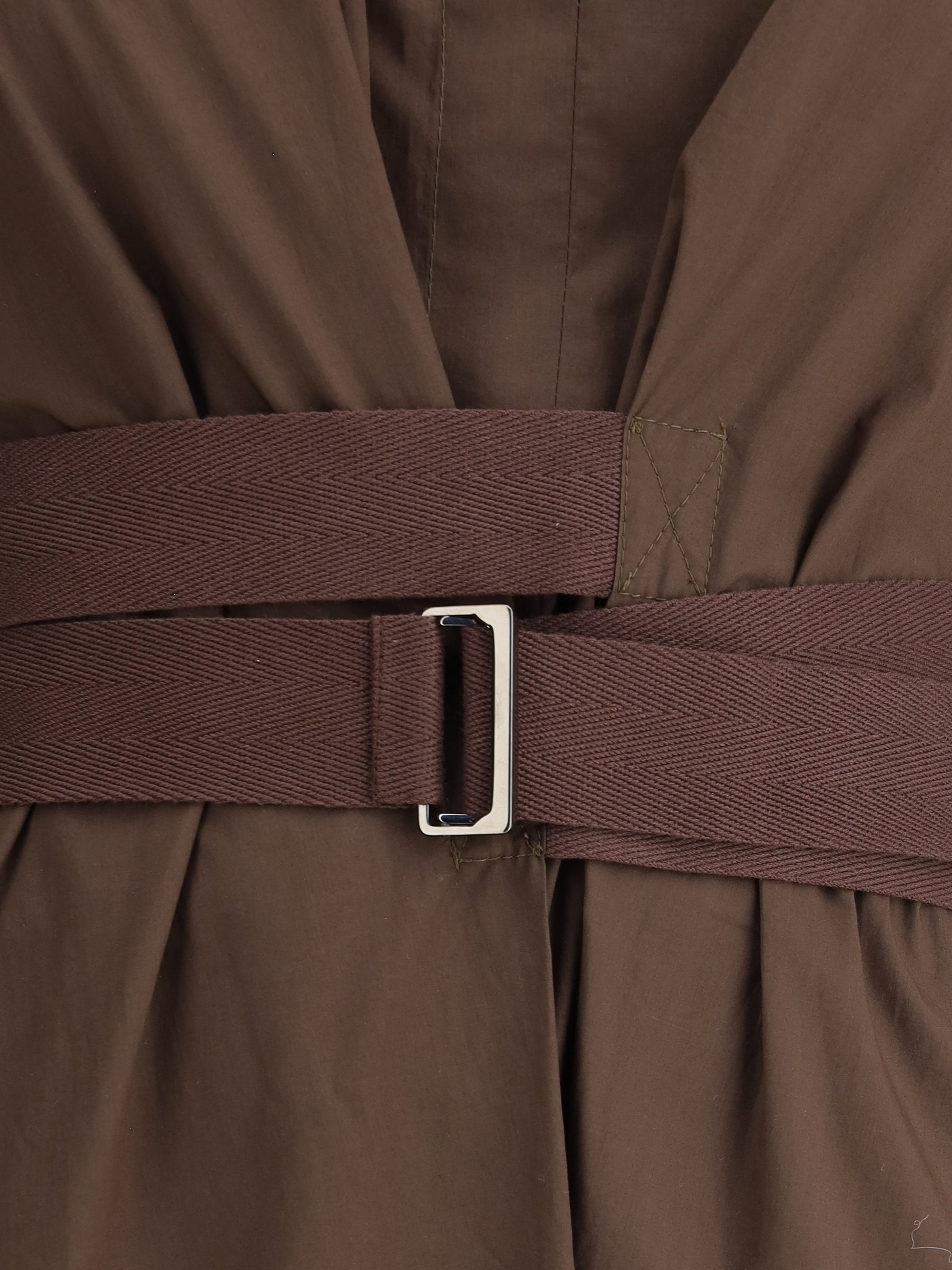 BRUNELLO CUCINELLI M long cotton dress