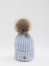 MONCLER OS wool beanie with pom pom
