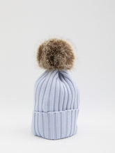 MONCLER OS wool beanie with pom pom