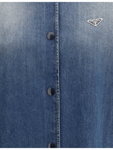 PRADA 40 denim shirt jacket