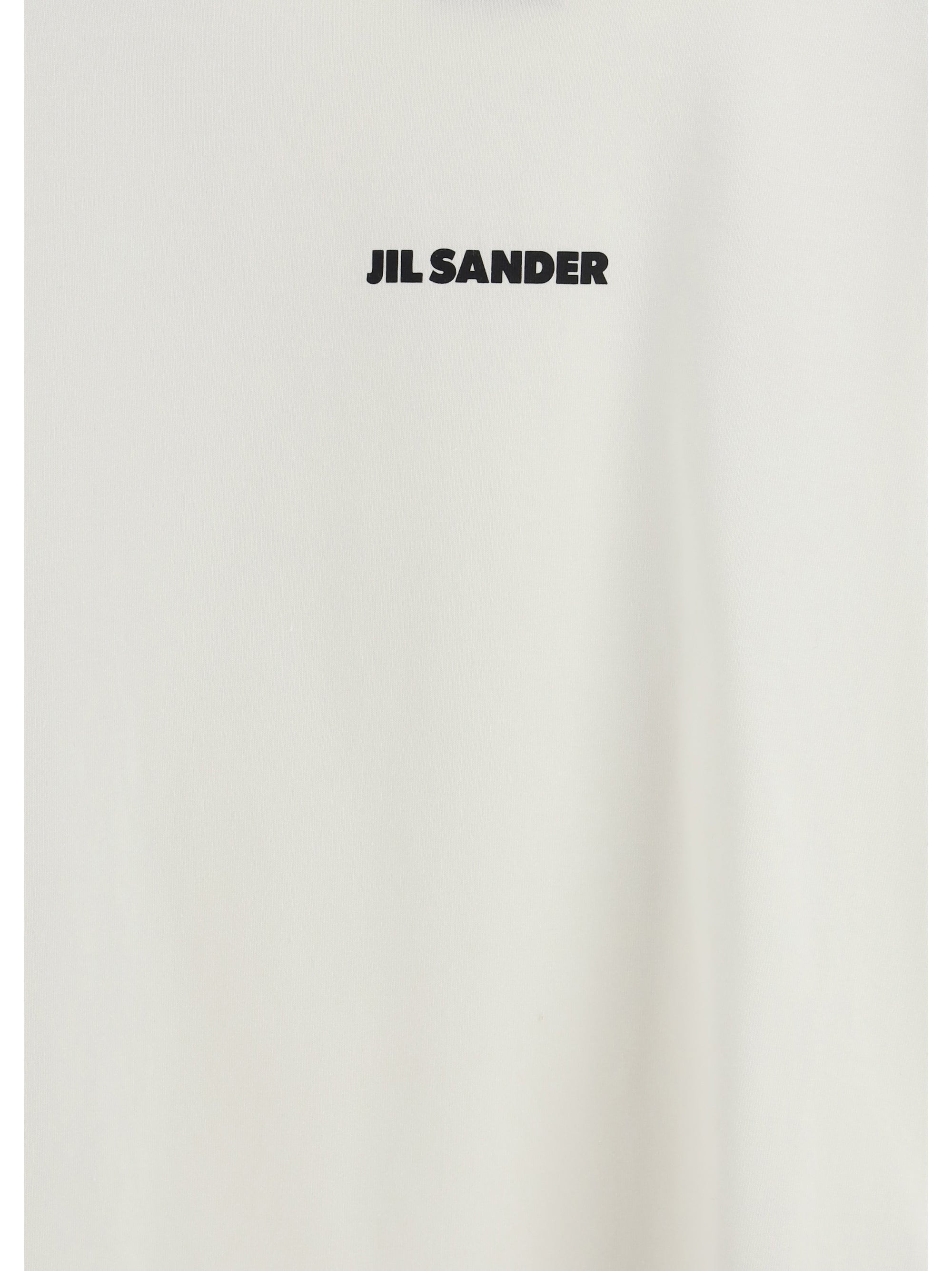 JIL SANDER L short-sleeved t-shirt with printed logo