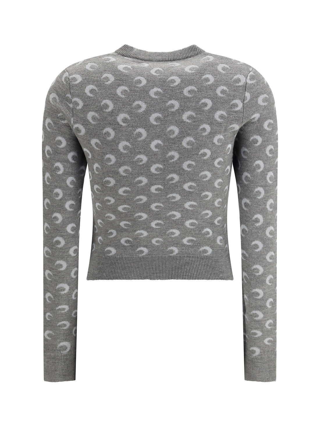 MARINE SERRE M moon wool cardigan