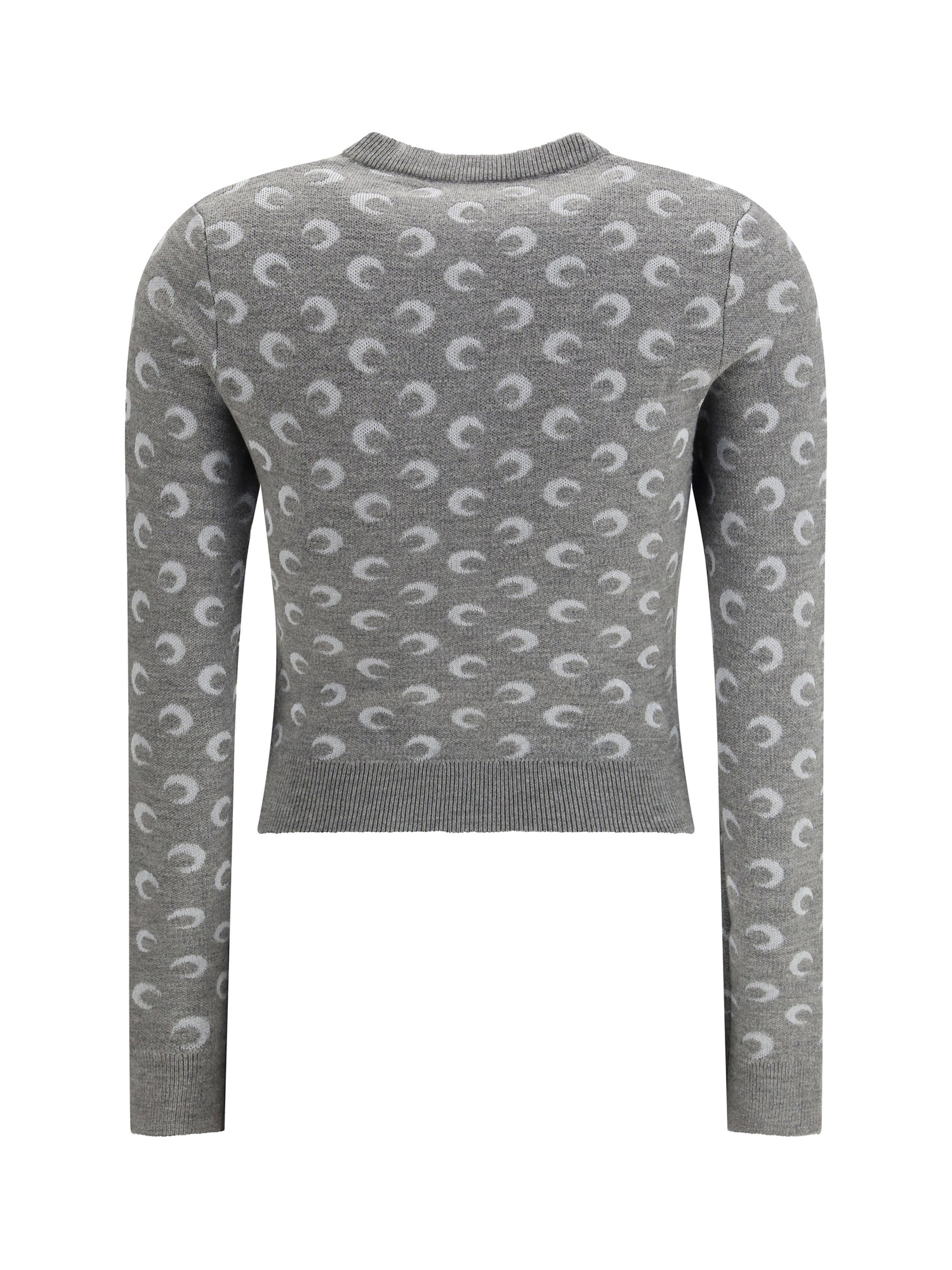 MARINE SERRE M moon wool cardigan