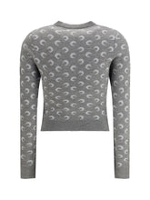 MARINE SERRE M moon wool cardigan