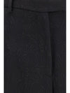 wide-leg pants with all-over jacquard pattern