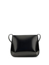 loge brushed leather crossbody bag