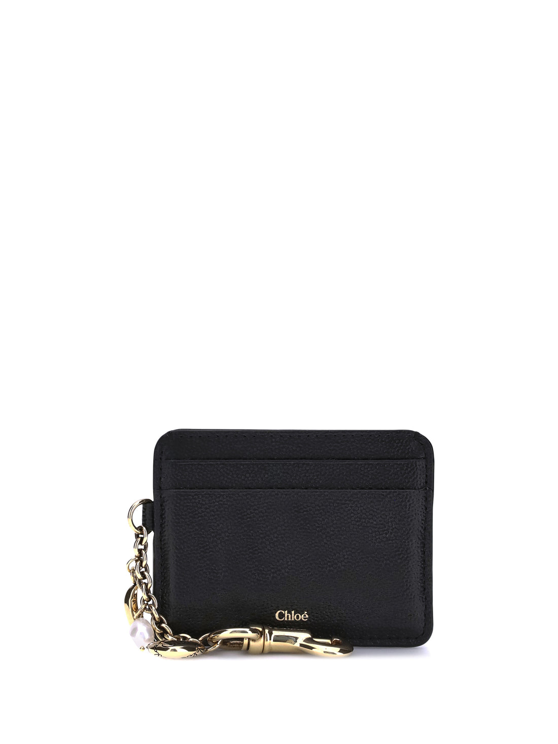 CHLOÉ OS charms card holder