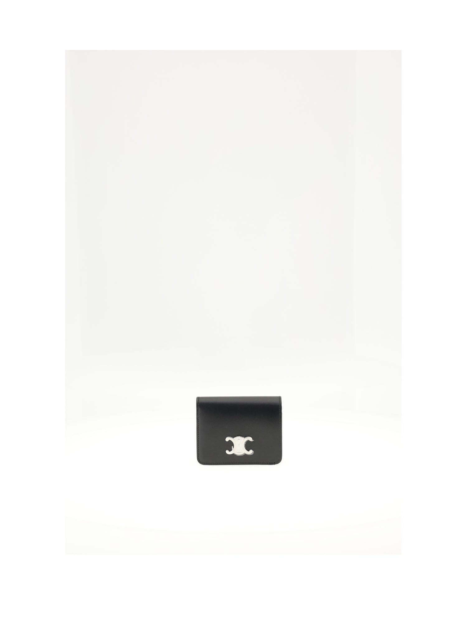 CELINE OS triomphe compact wallet