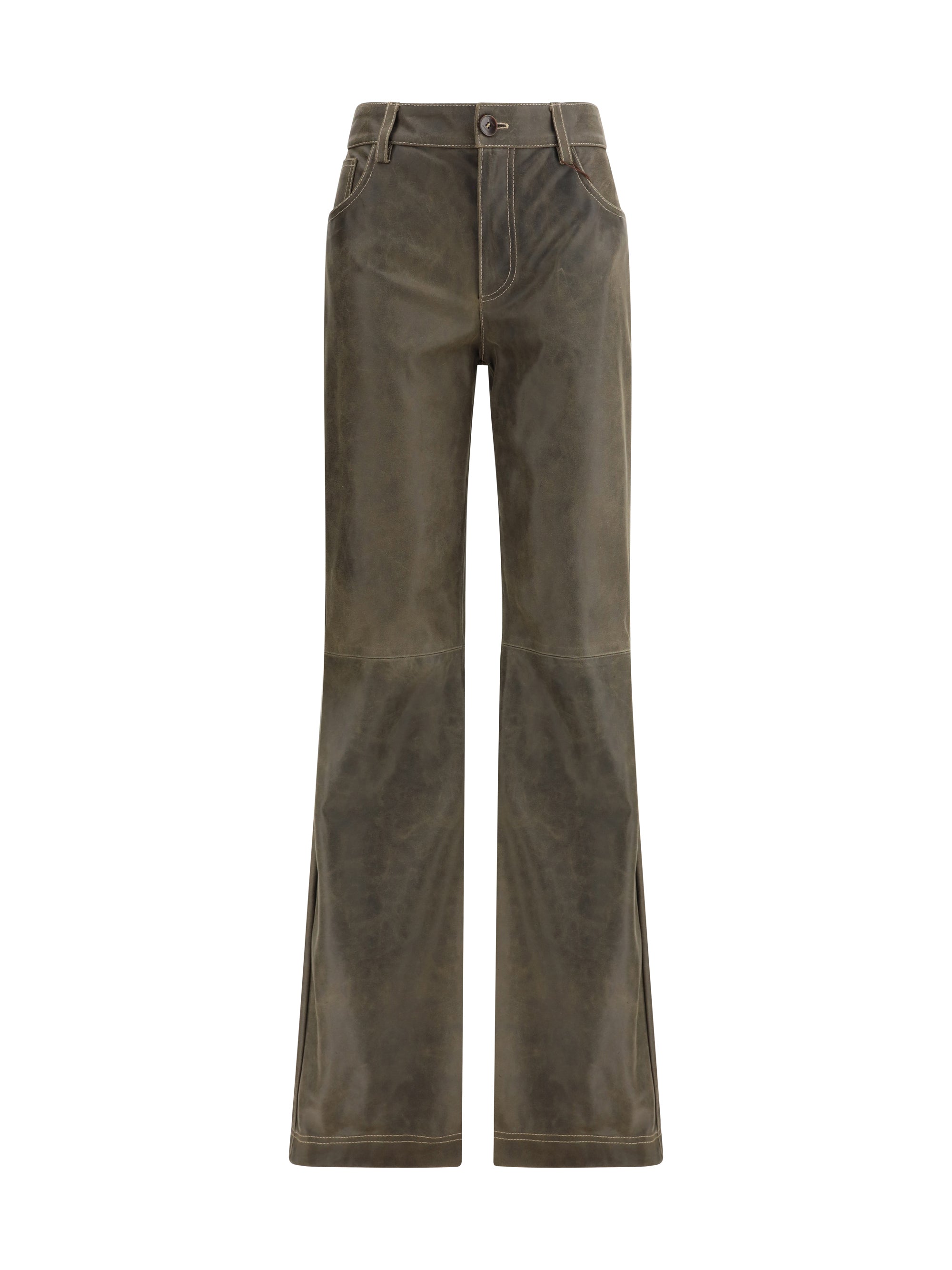 ETRO 40 leather pants