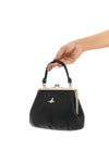 granny frame saffiano leather handbag