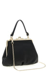 granny frame saffiano leather handbag