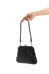 vivienne hammered leather clutch