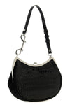 the vivienne westwood charm frame black shoulder bag redefines structured eleg