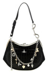 the vivienne westwood charm frame black shoulder bag redefines structured eleg