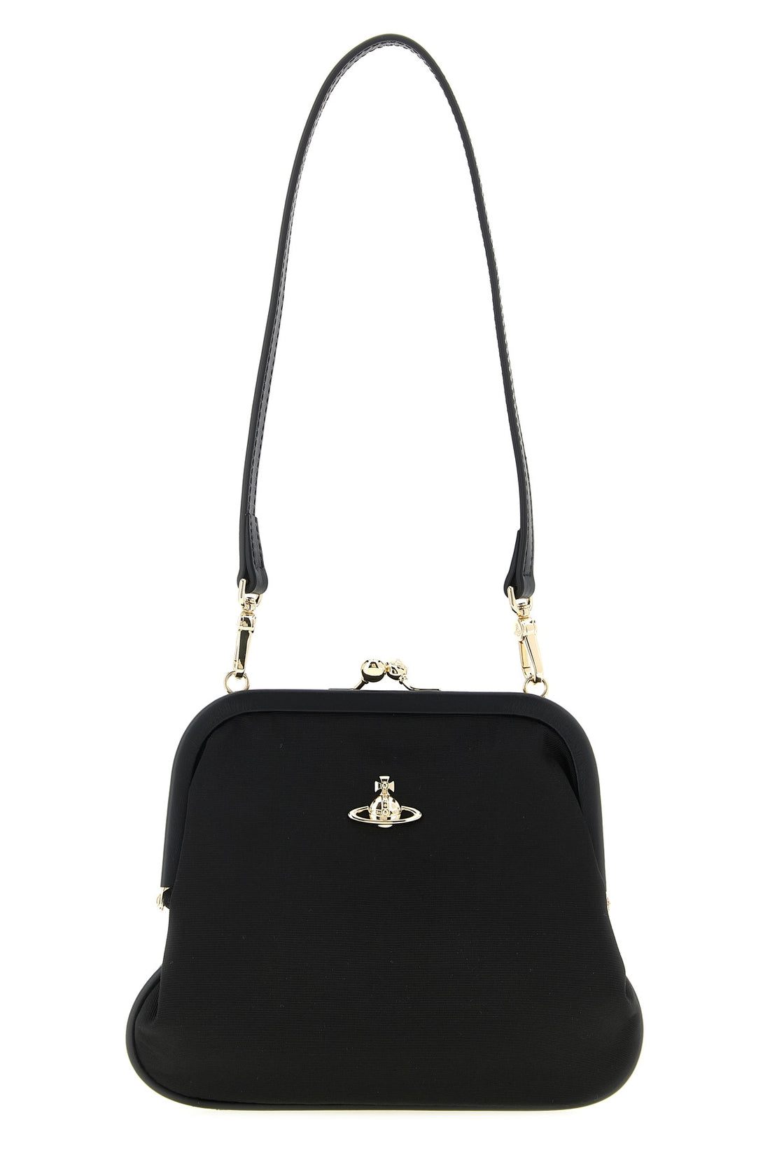 VIVIENNE WESTWOOD OS vivienne tulle-effect fabric clutch