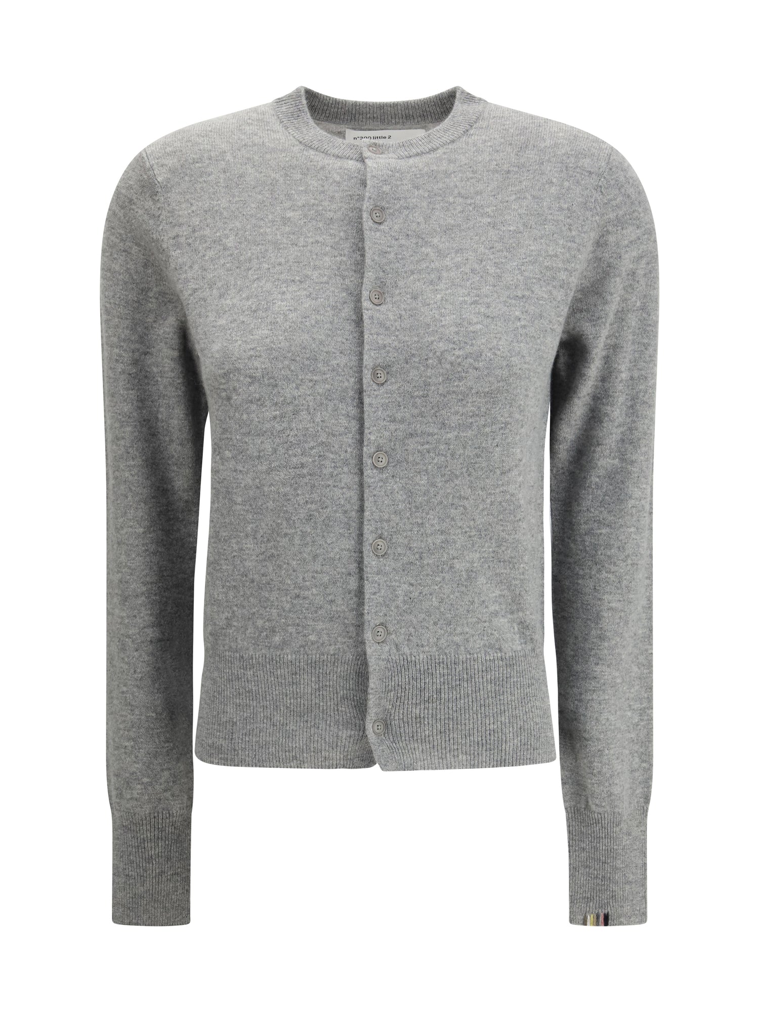 EXTREME CASHMERE OS cashmere crew-neck cardigan n°300 little 2