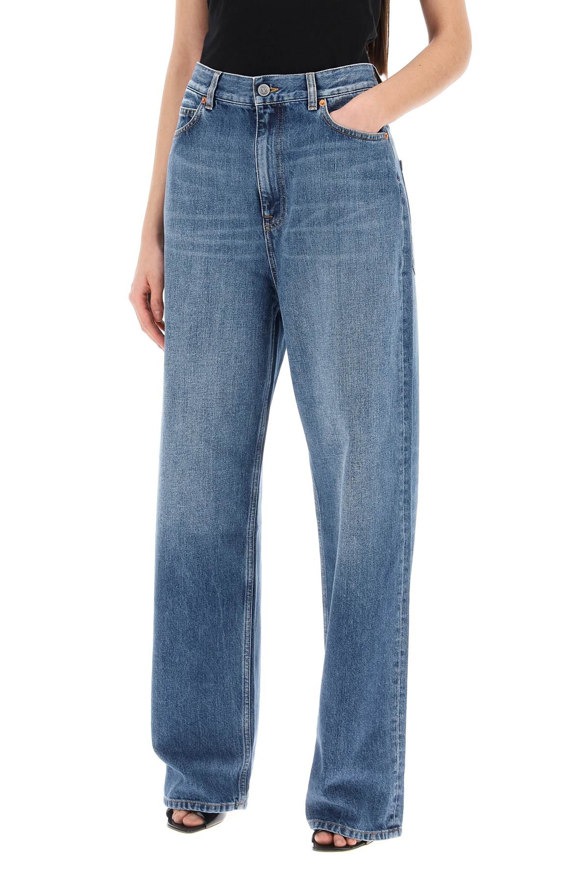 wide leg jeans