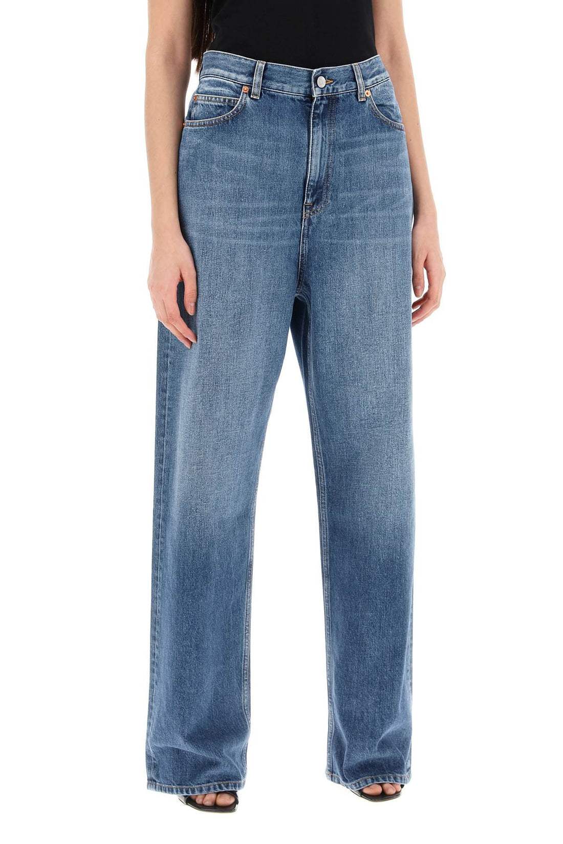 wide leg jeans