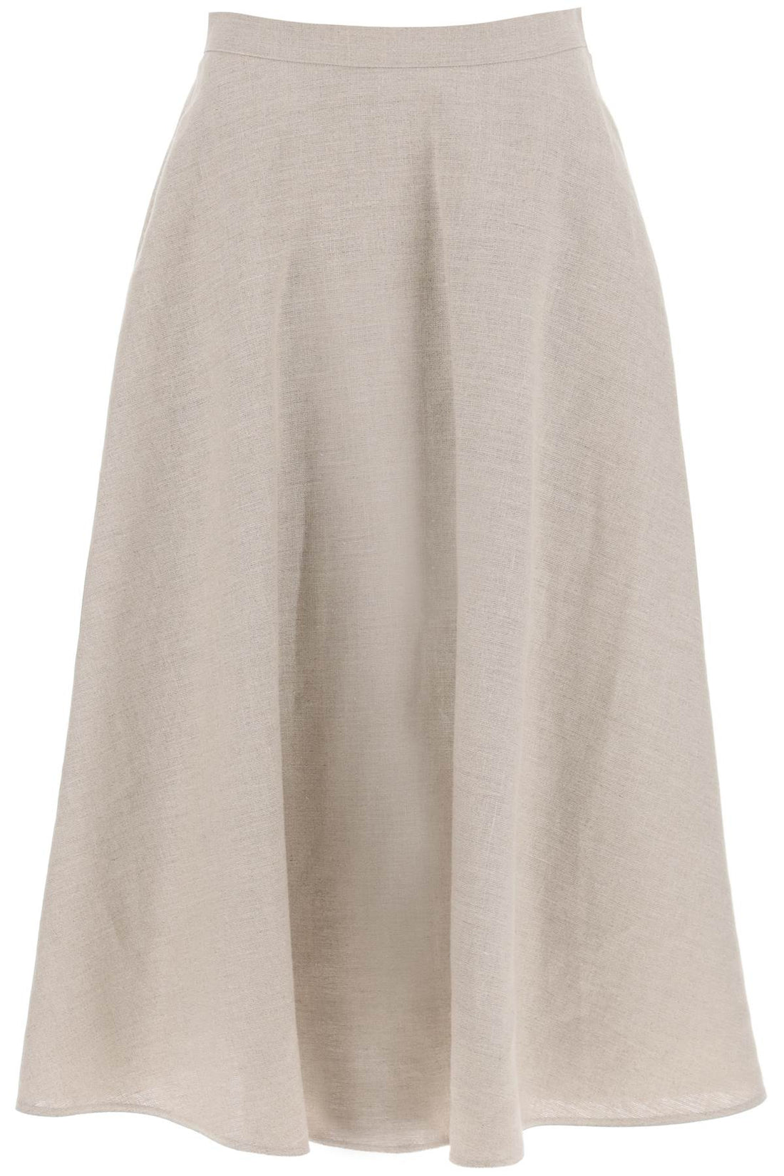 linen canvas skirt for women