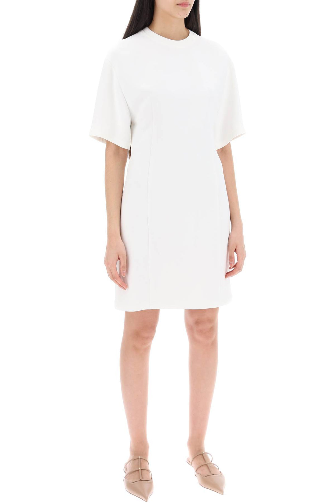 &quot;structured couture mini dress in