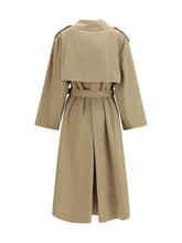 MAX MARA WEEKEND 38 oversized double-breasted trench