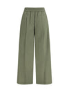 mixed cotton pants