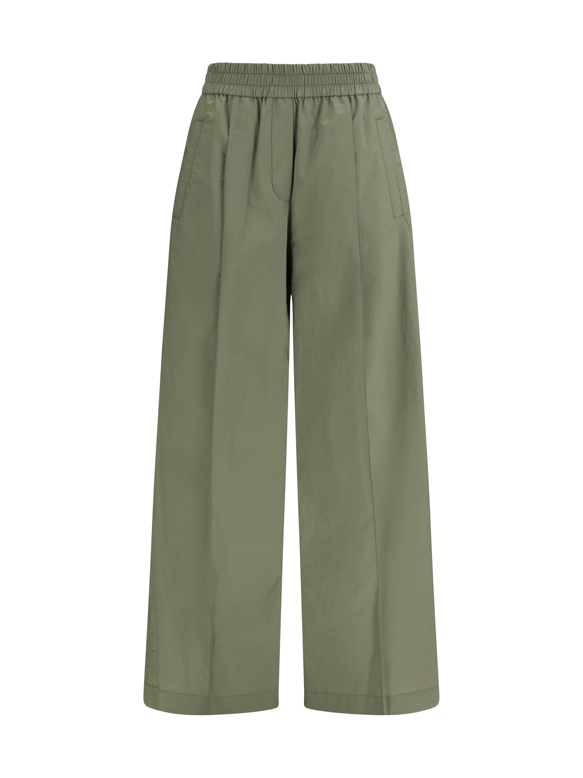 mixed cotton pants