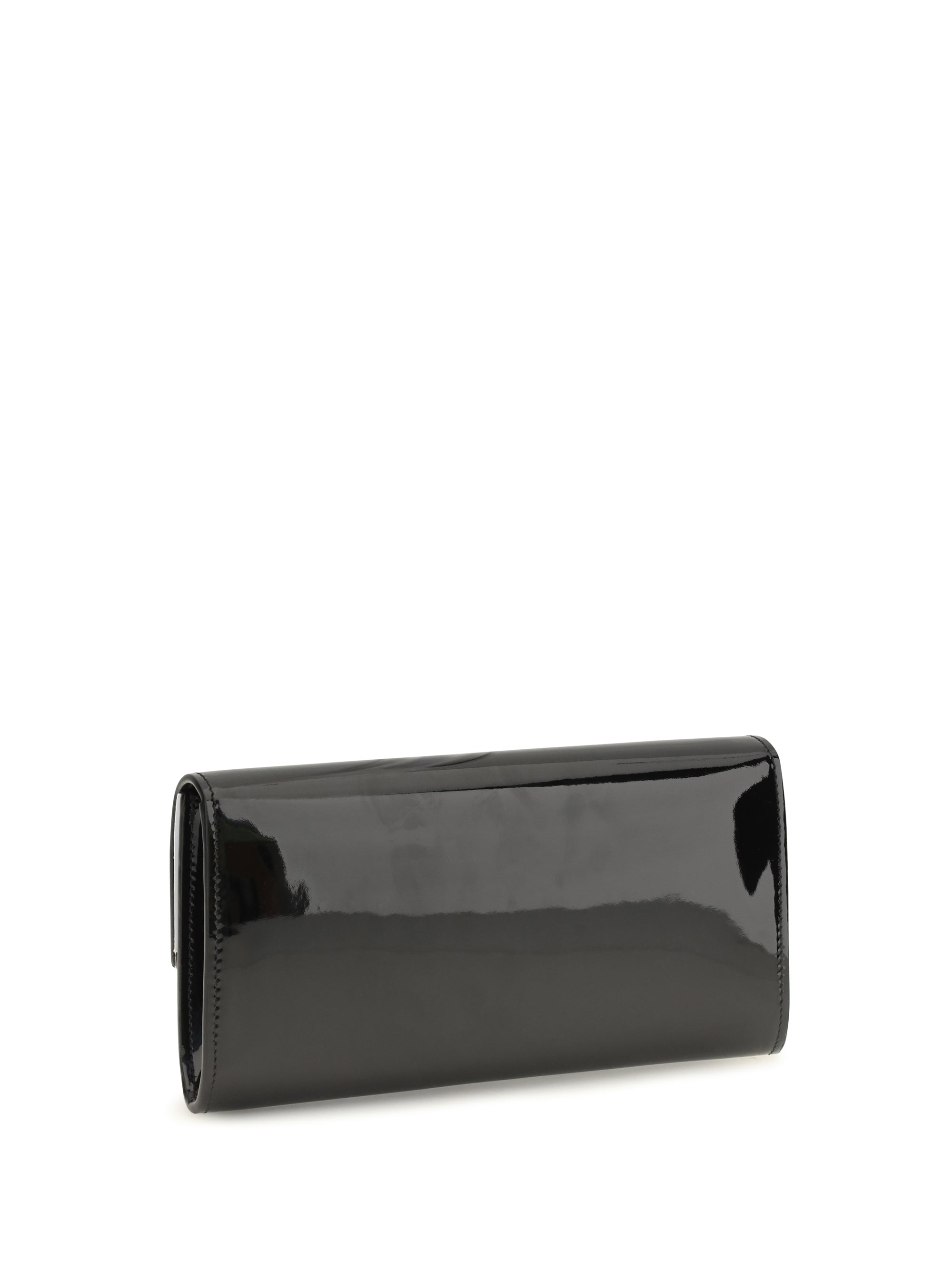 emmie leather clutch