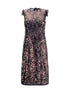 PRADA 40 sequined midi dress