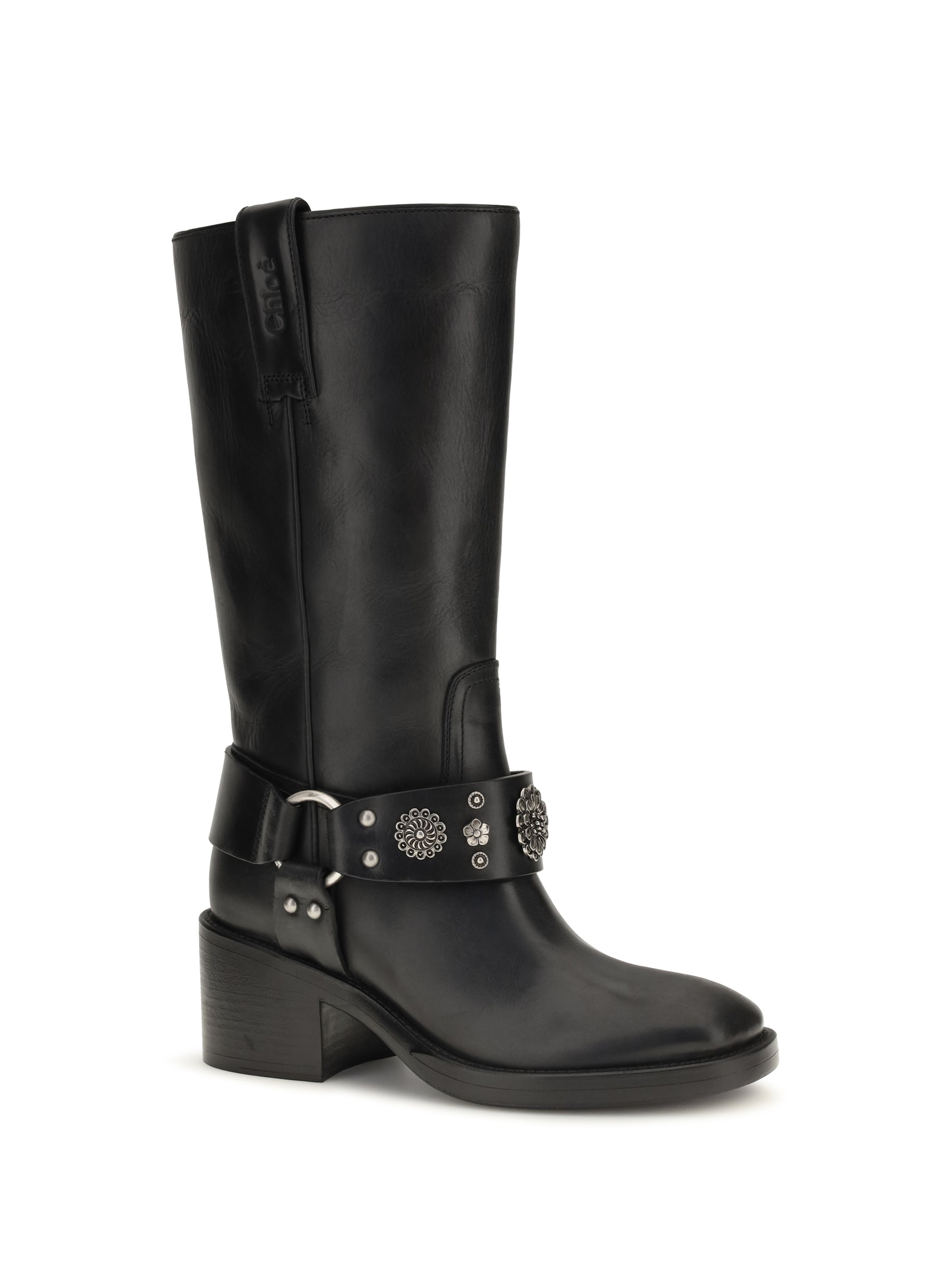 dakota buckle knee-high boots