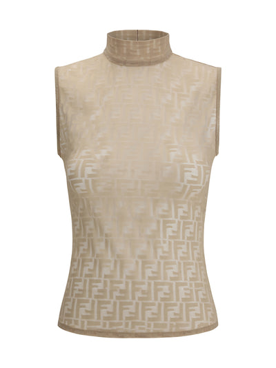 FENDI S ff lace top