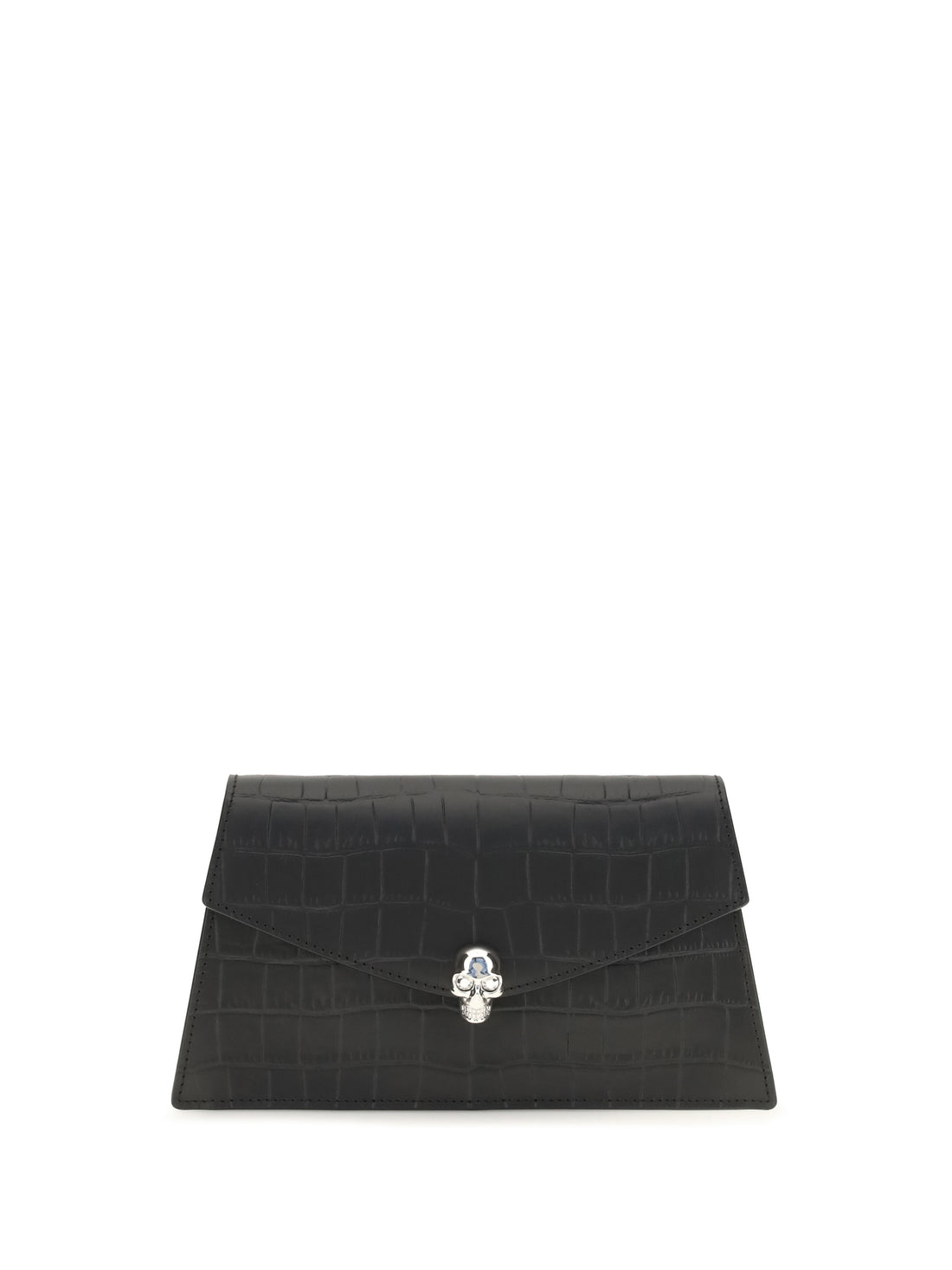 ALEXANDER MCQUEEN OS mini skull clutch