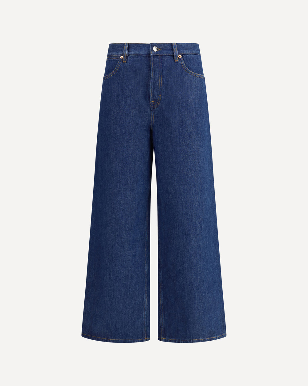 Gucci Wide Leg Jeans Blue