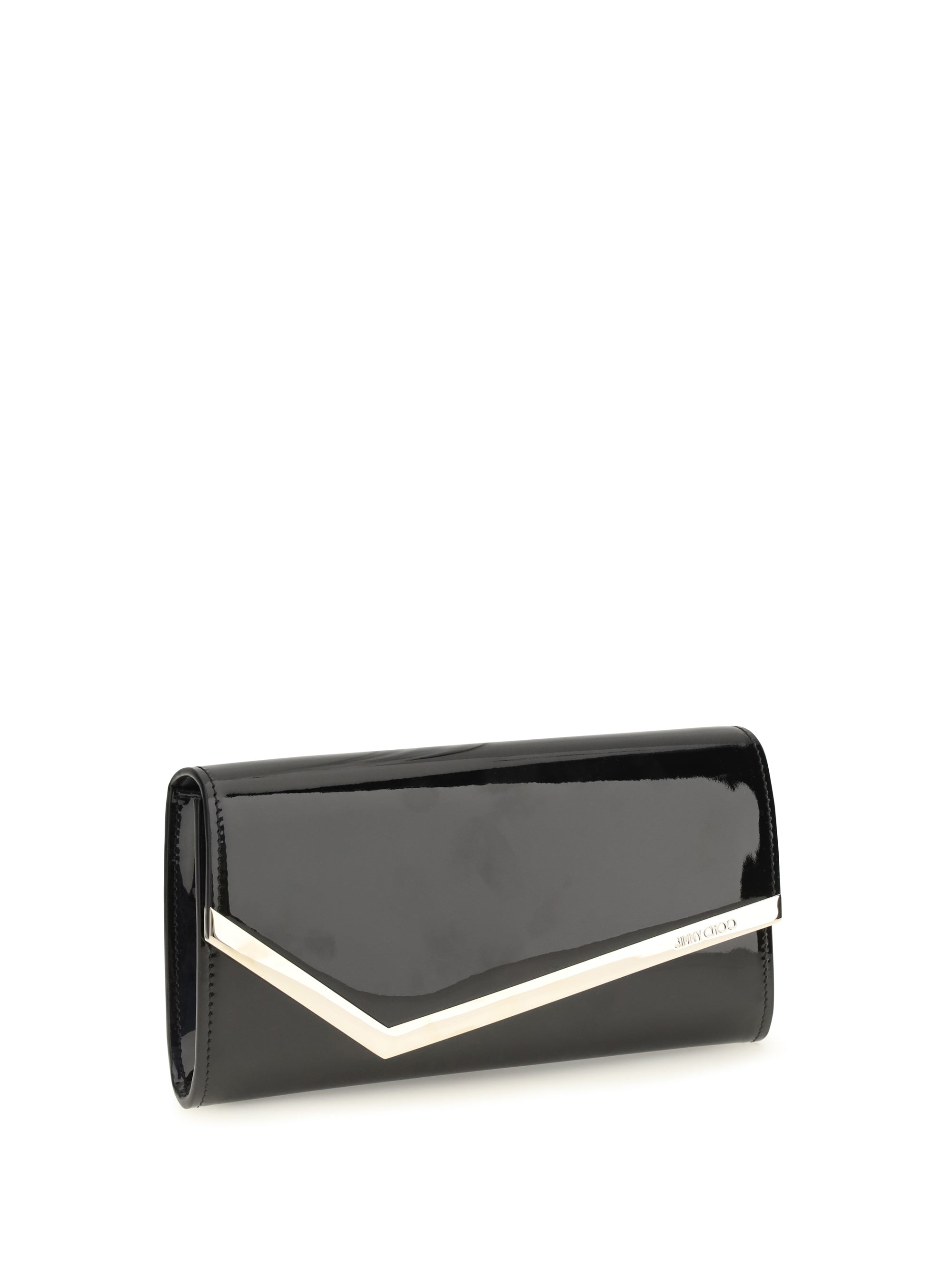 emmie leather clutch