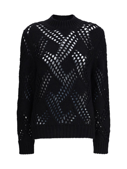 JIL SANDER 34 geometric pattern sweater