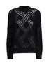 JIL SANDER 34 geometric pattern sweater