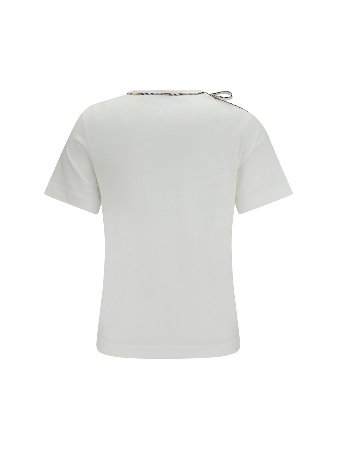 BURBERRY L cotton lace-detail t-shirt