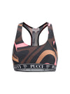 marmo print sports top
