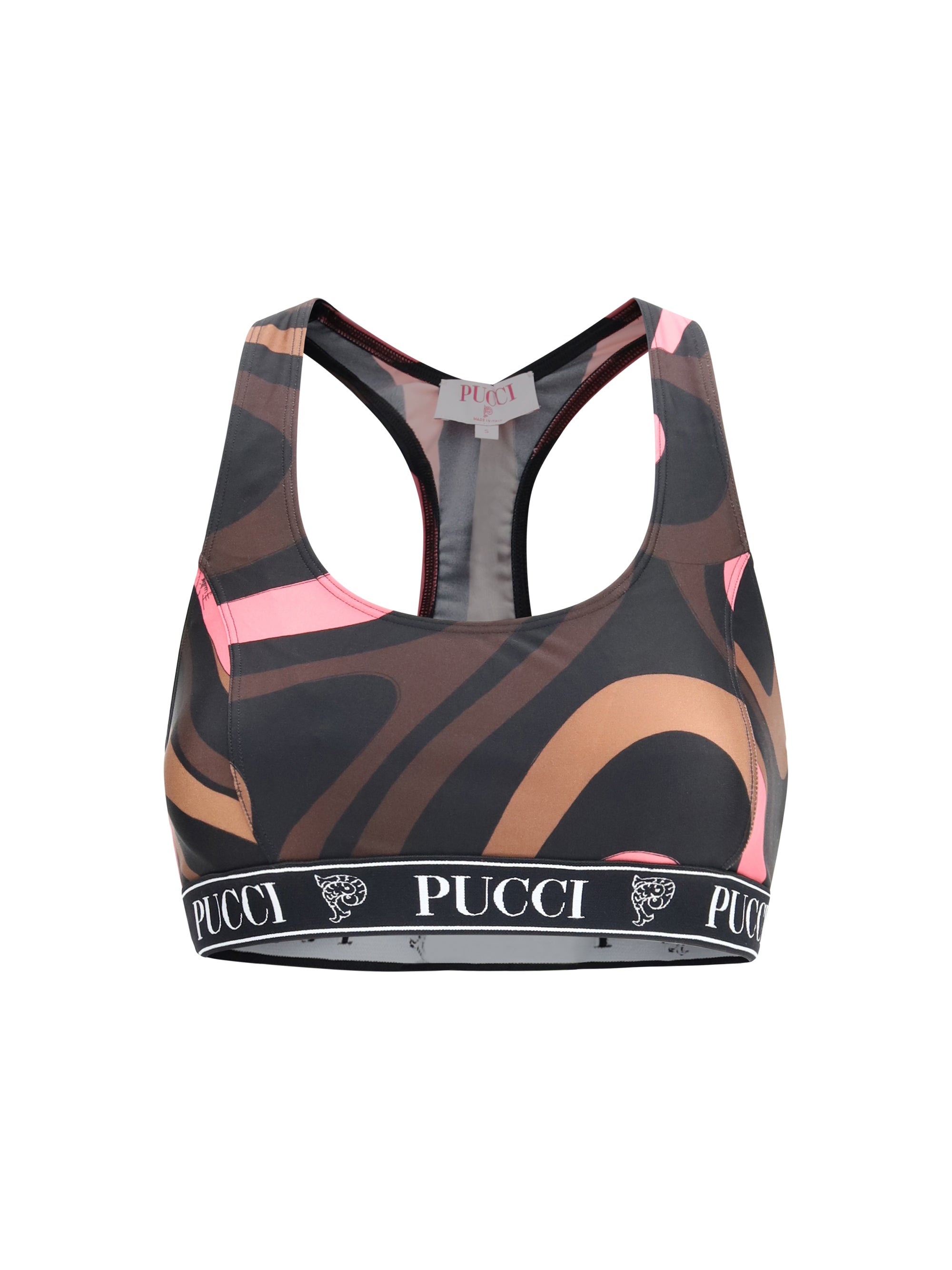 marmo print sports top
