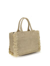 medium beach rafia tote bag