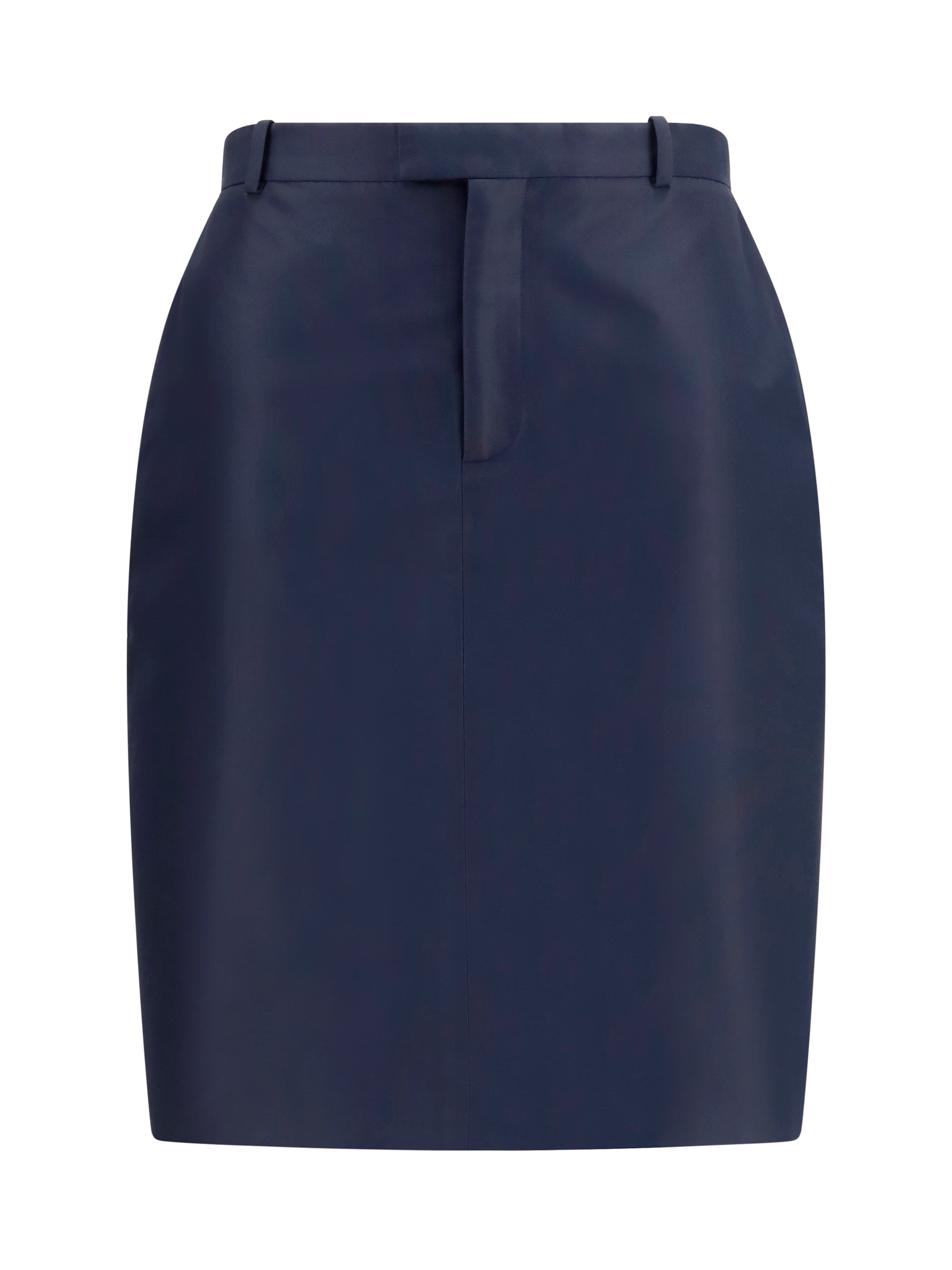 silk faille skirt