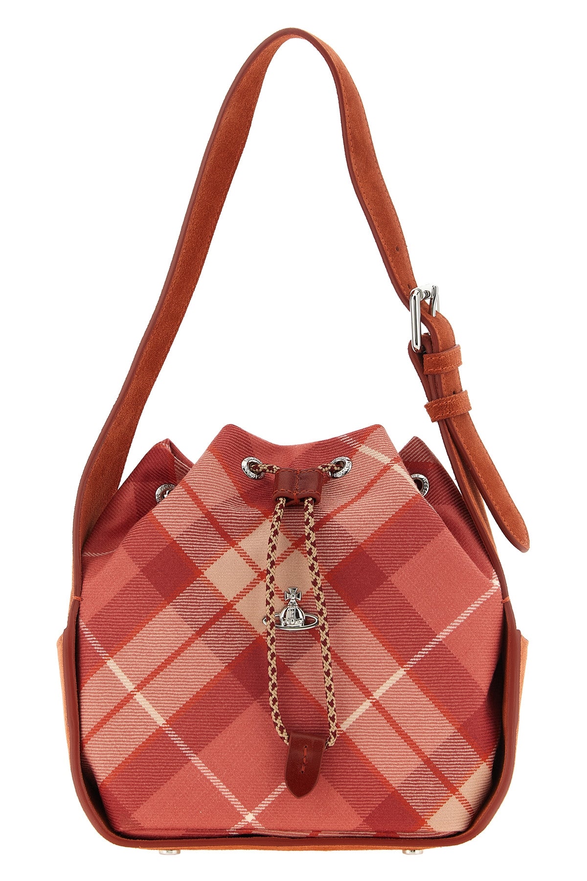 the vivienne westwood stacey shoulder bag redefines the classic bucket silhoue