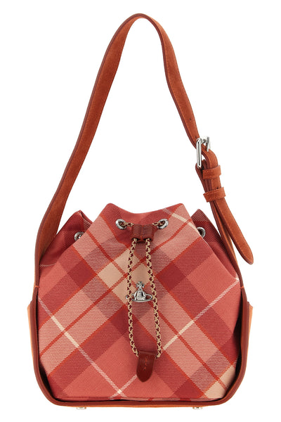 the vivienne westwood stacey shoulder bag redefines the classic bucket silhoue
