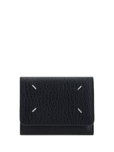 MARGIELA OS grained leather wallet