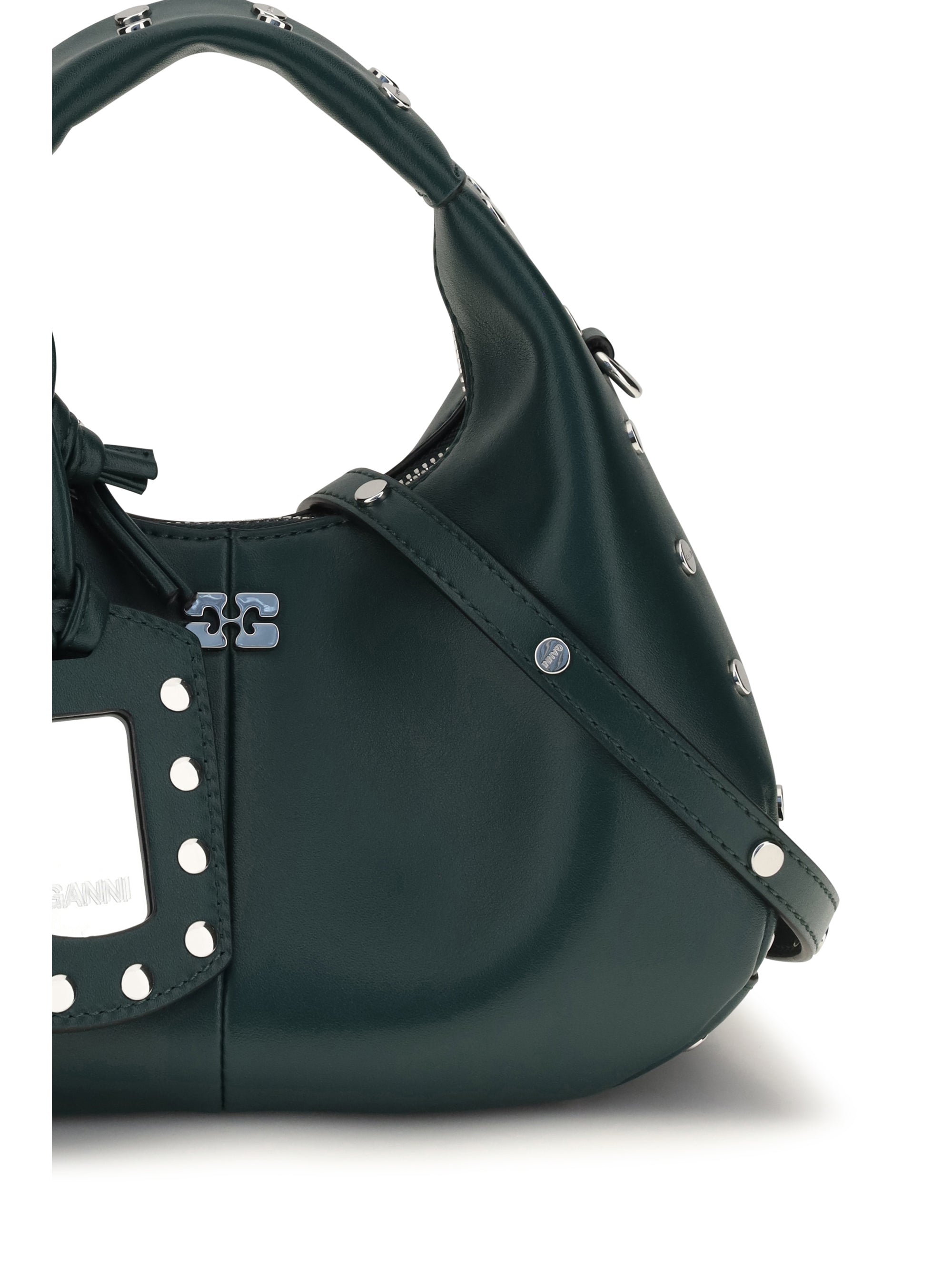 mini studded hobo handbag