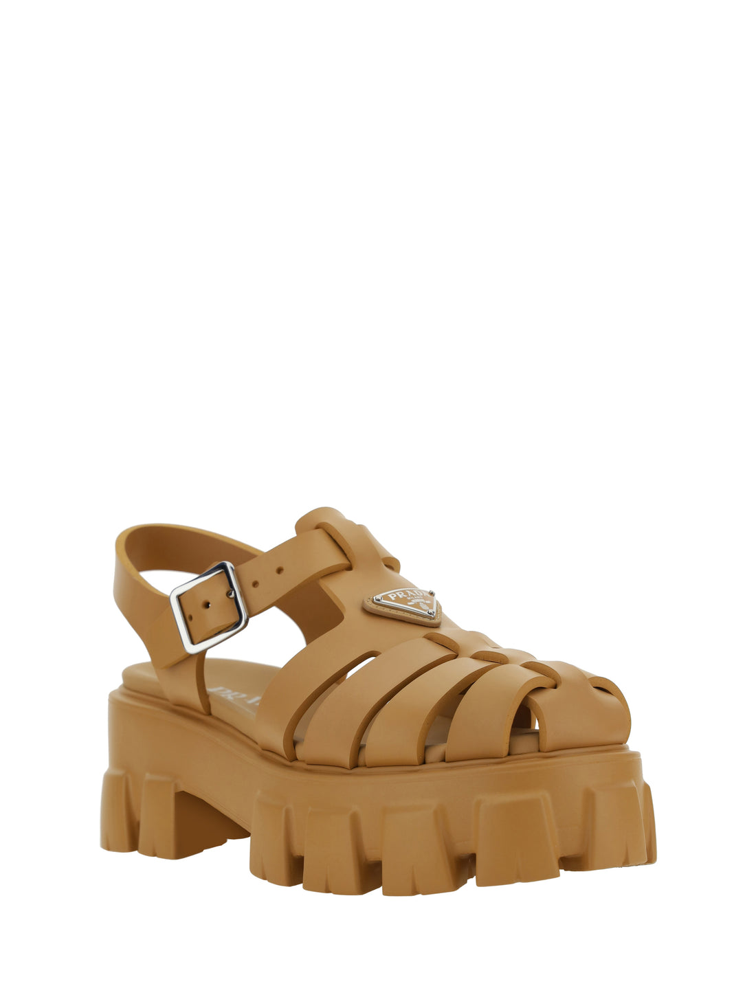 PRADA 37 oversize sandals 