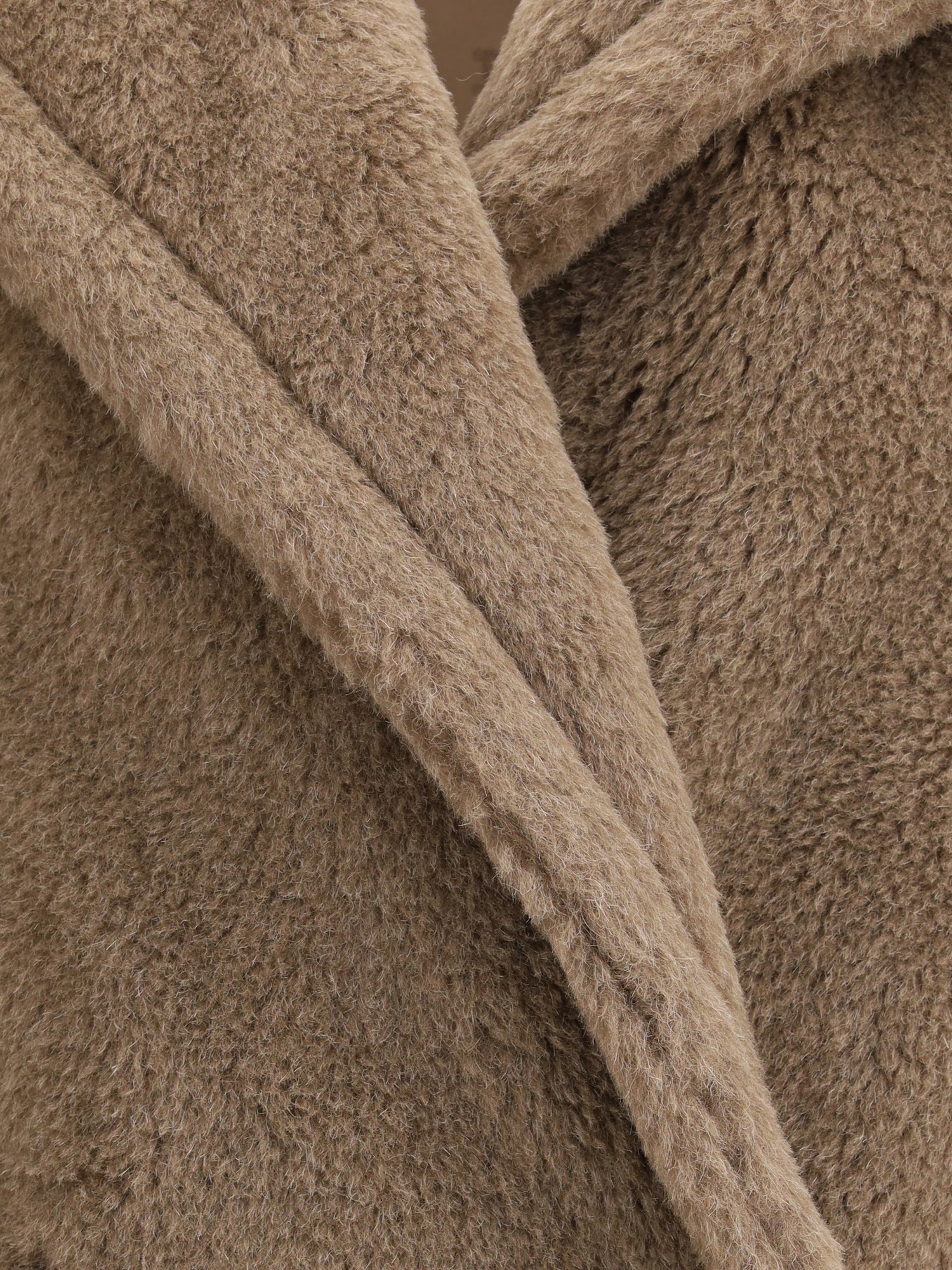 MAX MARA 42 teddy alpaca and wool vest